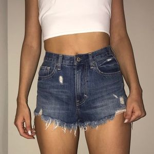 Hollister high rise shorts